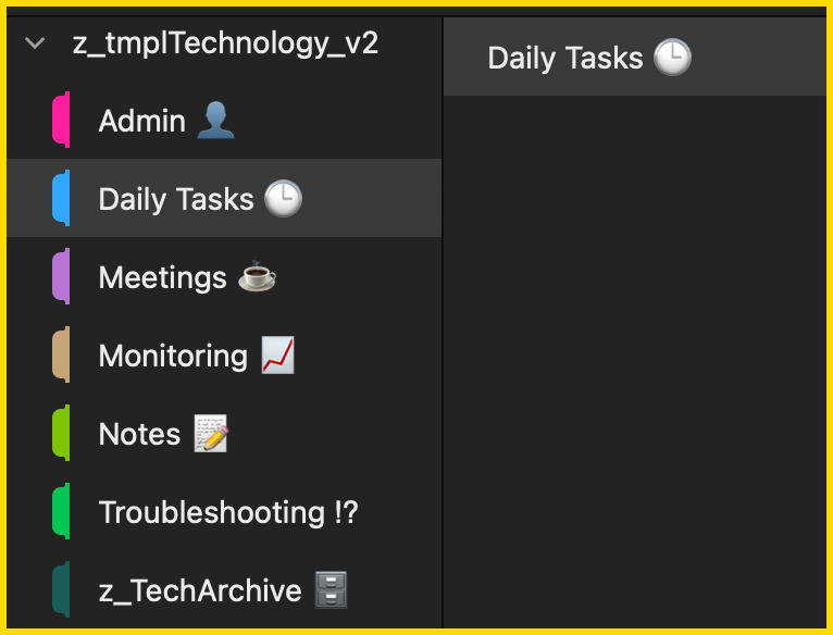 Engineering OneNote Template 2