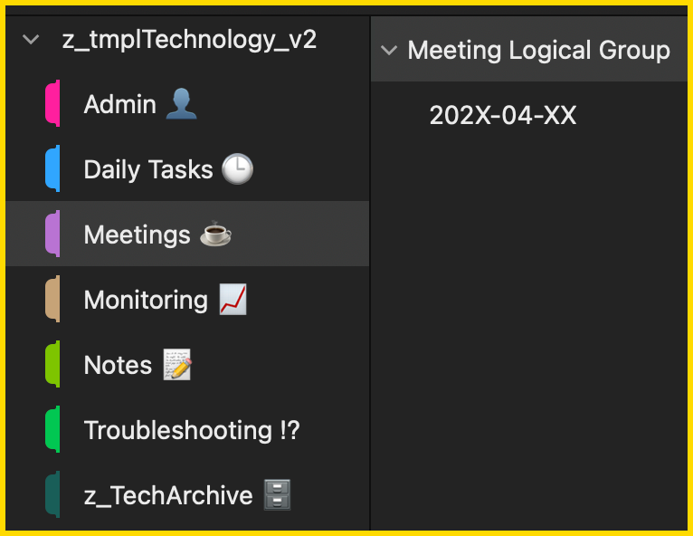 Engineering OneNote Template 2