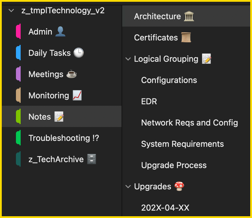 Engineering OneNote Template 2
